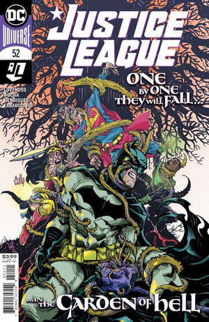 JUSTICE LEAGUE #52 CVR A CULLY HAMNER