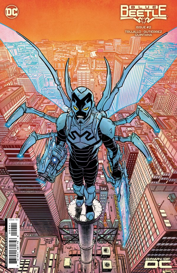 BLUE BEETLE (2023) #2 CVR C 1:25 DIEGO OLORTEGUI CARD STOCK VAR