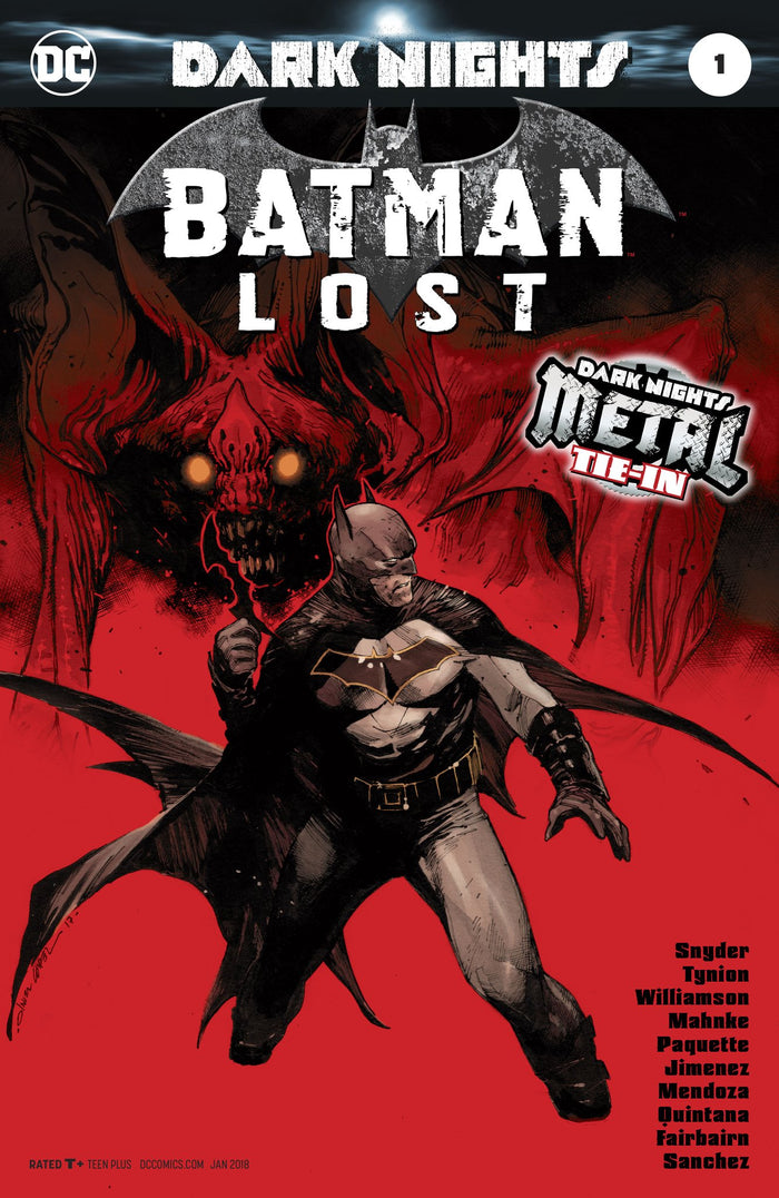 Dark Nights : Batman Lost #1 (Metal Tie-in) Foil Cover First Printing