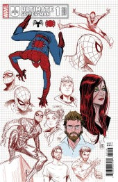 ULTIMATE SPIDER-MAN 1 MARCO CHECCHETTO DESIGN VARIANT
