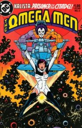 OMEGA MEN #3 FACSIMILE EDITION CVR B KEITH GIFFEN & MIKE DECARLO FOIL VAR