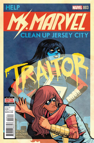 Ms. Marvel #3 : (2014 4th Series Kamala Khan)