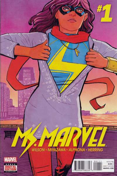 Ms Marvel #1A : (2014 4th Series Kamala Khan)