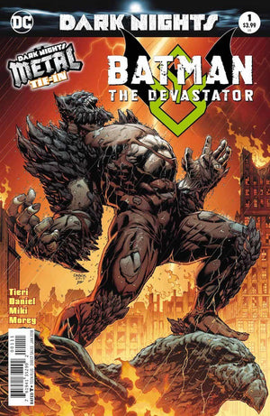 Dark Nights : Batman The Devastator #1 (Metal Tie-in) Foil Cover First Printing