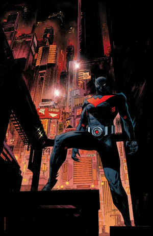 BATMAN BEYOND THE WHITE KNIGHT #1 Second Printing Cvr B Inc 1:25 Signed By Sean Murphy Foil Card Stock Var (MR)