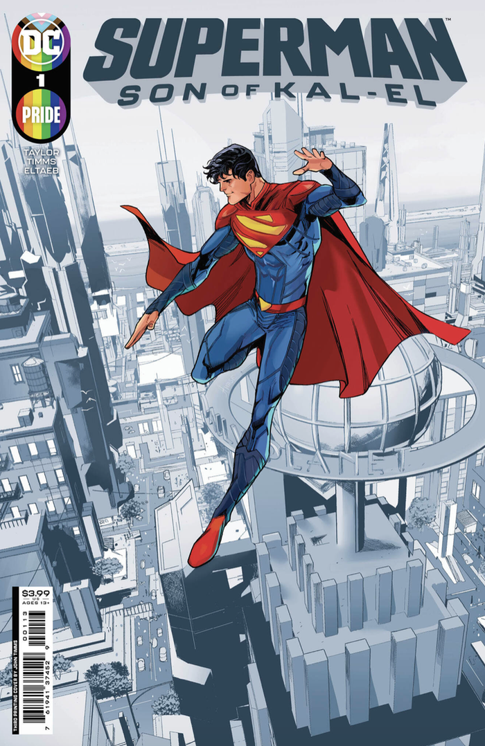 SUPERMAN: SON OF KAL-EL #1 Third Printing